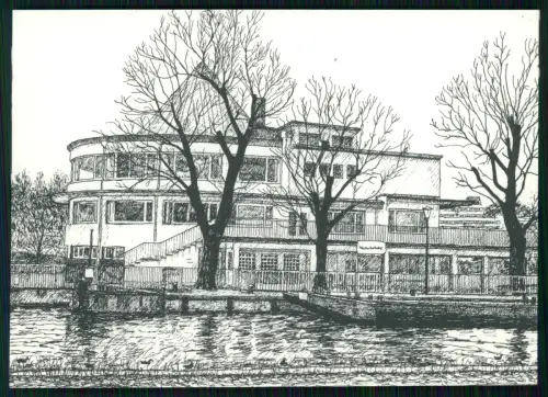 6x AK - Duisburg Mülheim an der Ruhr - nach Zeichnung von Otto Giese Duisburg