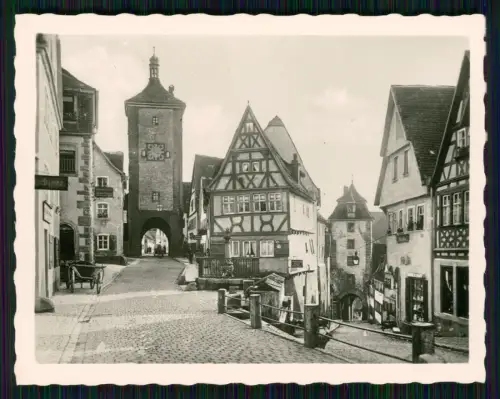 22x Foto - Rothenburg ob der Tauber - Mittelfranken - diverse alte Ansichten
