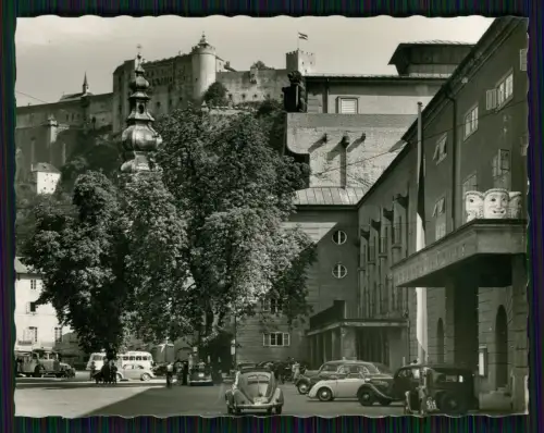 6x alte Foto - Salzburg in Österreich - diverse Ansichten VW Käfer uvm. 1930-40