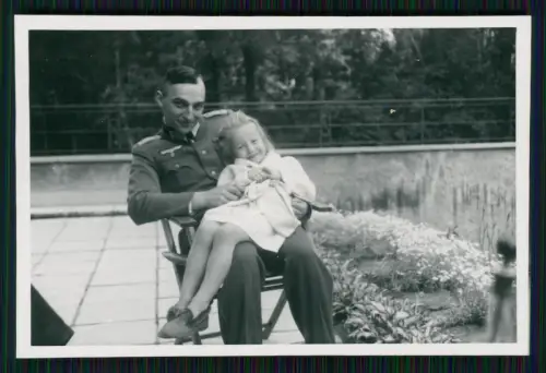 16x Foto - deutscher Soldat Wehrmacht - Heimaturlaub bei Familie und Kind
