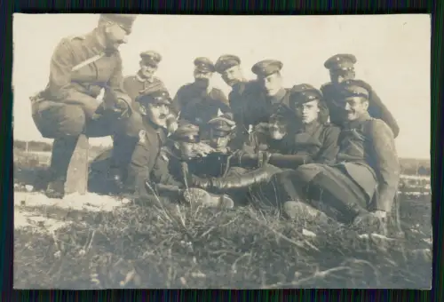 5x Foto 1. WK - Soldaten Einsatz MG und andere - Westfront