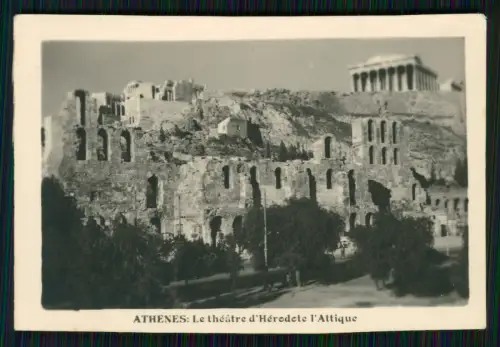 4x Foto Athen Akropolis Tempel Theseion Hephaistos Herodes Atticus Jupiter 1943