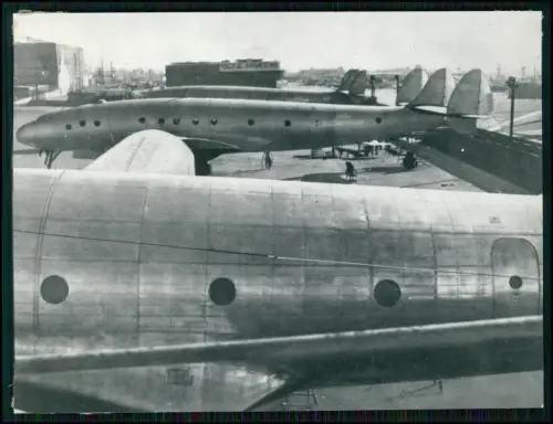 Foto 14x10  Burbank Kalifornien Großflugzeuge Flughafen Werftaufnahme USA 1930er