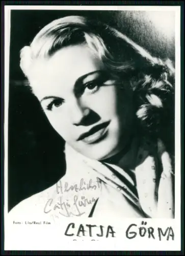 5x Autogrammkarte Catja Görna Gaby Baginsky Cindy Bert Paola Inge Brück signiert