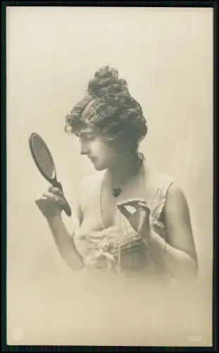 5x AK Postkarten - Jugendstil Damen Frauenporträts Atelierfotografie - 1900-20