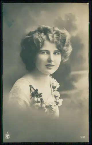 5x AK Postkarten - Jugendstil Damen Frauenporträts Atelierfotografie - 1900-20