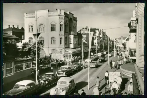 12x Foto und AK - Sylt Friedrichstraße in Westerland Flaniermeile u.a. Foto Sylt