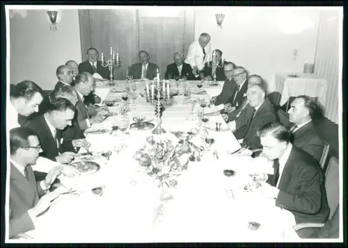 10xFoto 18x13 Berlin Gesellschafterversammlung Luftfrachtkontor Konferenz 1950er