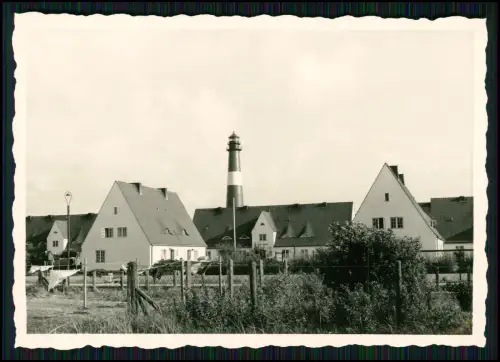 21x Foto - Hörnum Sylt Leuchtturm - Häuser Küstenarchitektur Nordsee Inselmotive