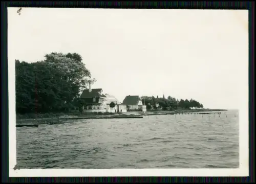 21x Foto - Neustadt Ostsee Gasthof Gaststätte - Uferansicht Ostholstein 1930er
