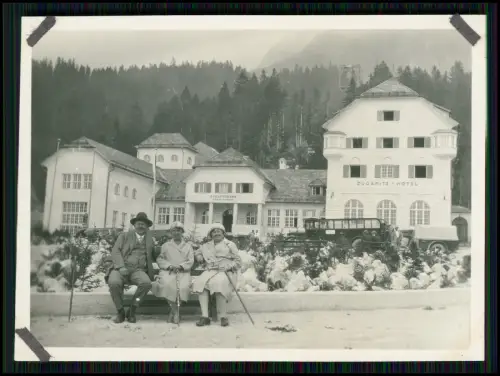 16x Foto - unsere Reise Bayern Österreich 1930 - handschriftlich Info Rückseite
