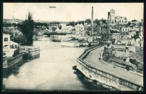 AK 1. WK - Rethel Ardennes Frankreich - 1916 Feldpost gelaufen