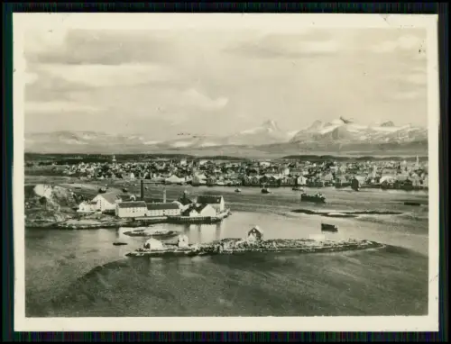 12x Foto - Norwegen Norge Städte Dörfer u.a. Motiv - Titel auf Rückseite um 1940