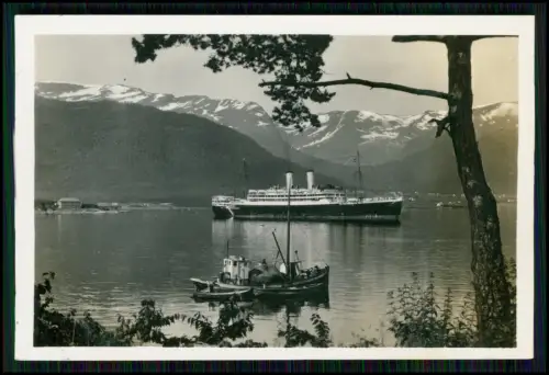 12x Foto - Norwegen Norge Städte Dörfer u.a. Motiv - Titel auf Rückseite um 1940