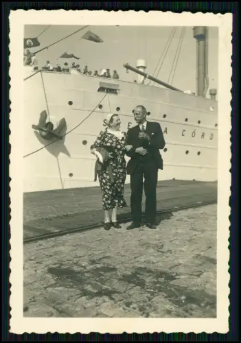 22x Foto - Norwegen Schiffsreise 1935 Dampfer Sierra Cordoba KdF Reiseeindrücke