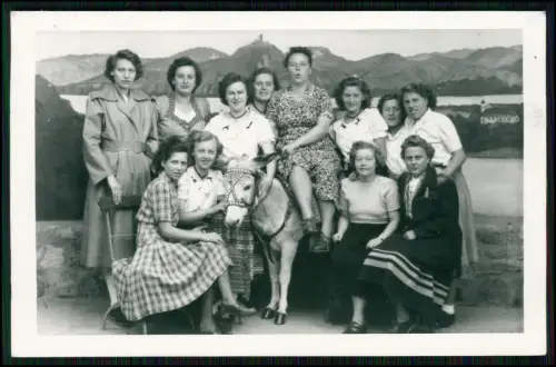 4x Foto - Königswinter Drachenfels Flugzeug Rundfahrt Rhein Schaufelraddampfer