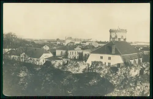 Foto AK - Cēsis Burg Turm - Wenden Stadtblick Ordensburg Lettland - 1. WK 1918