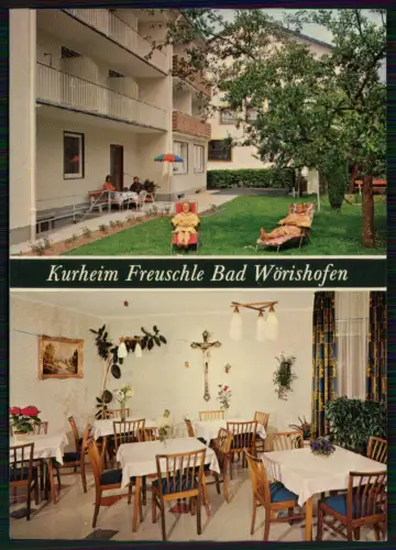 Foto AK - Kurheim Freuschle - Bad Wörishofen Obere Mühlstr. 3 Familie Ostenried