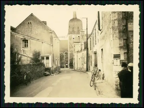 Foto - Wehrmacht 1941 - La Chapelle-sur-Oudon - Straße Kirche - Maine-et-Loire