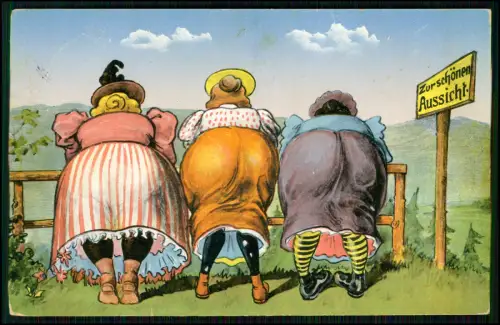 5x AK - Humor Künstler Postkarten Kinder Engel Neujahr Kunst Grafik Bade Motiv