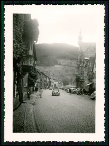17x Foto - Schwarzwald Reise 1950er Ansichten - handschriftlich Info Rückseite
