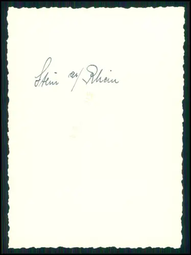 12x Foto - Stein am Rhein und Rheinfall Reise - handschriftlich Info Rückseite