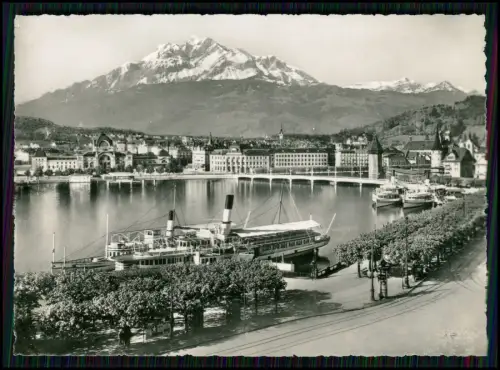 12x Foto - Schweiz diverse Ansichten - 1950er - Rückseite beschrieben