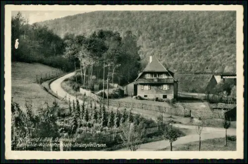 Gaimühle Eberbach Odenwald Höllgrund Waldkatzenbach Strümpelbrunn 1942 gelaufen