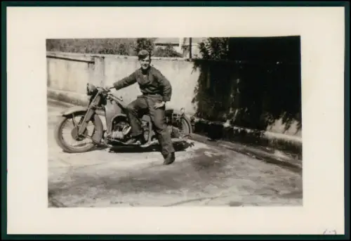 10x Foto Kopie nach 1945  WK Frankreich Motorrad Soldaten Wehrmacht 1941-43 