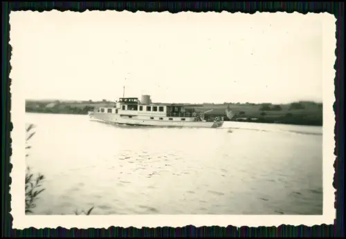6x Foto Budapest Staatsjacht Hungaria állami - Repräsentationsschiff Ungarn 1943