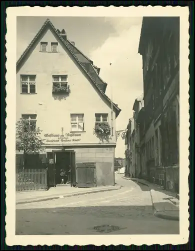 2x Foto - Berlin Alt Kölln - Gasthaus Zum Nußbaum - Fischerstraße 21 Fischerkiez