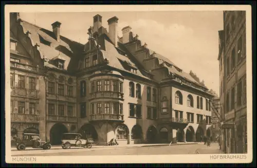 6x alte Ansichtskarten München Bayern - Hofbräuhaus am Platzl und andere 1910-35