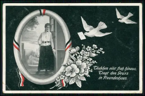 9x AK 1. WK - Gefühle Große Liebe Abschied Paare Weltkrieg - Feldpost 1914-18