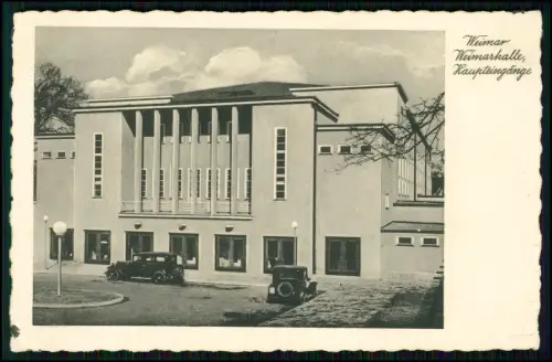 5x AK - alte Ansichtskarte Postkarte - Weimar Thüringen - diverse Ansichten 1938