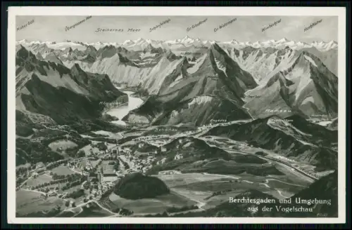 Berchtesgaden beeindruckend Alpenlandschaft Königßee Obersee Ramsau Schönau 1938