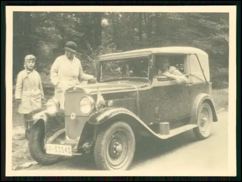 4x Foto - Oldtimer Auto Pkw Fahrzeug Fiat 514 Cabriolet - und andere von 1925-40