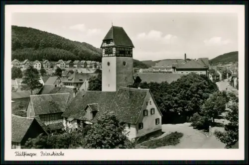 3x Foto AK - Tailfingen Albstadt -  Peterskirche und Luftbilder der Stadt in BW