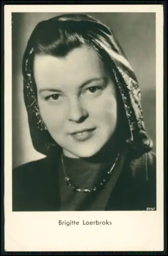 4x Foto AK - Brigitte Loerbroks Schauspielerin u. Sängerin - 1922 in Brühl gebr.