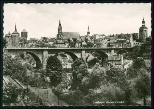 8x AK - Bautzen - Altstadt Friedensbrücke Dom Rathaus - Stadtansichten u. andere