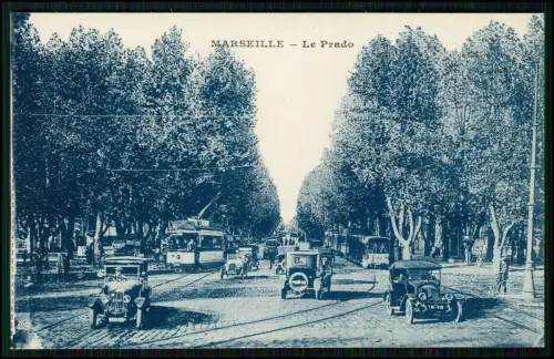 5x AK - Marseille - Hafenstadt in Südfrankreich - beeindruckende Ansicht 1900-10