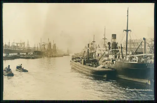 Hamburg Kuhwerder Hafen Steinwerder Neuhöfer Kattwyk Blumensand Rethebrücke 1910