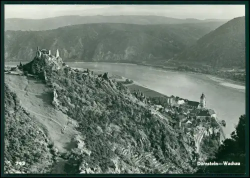 7x Foto AK Dürnstein Wachau Donau Niederösterreich Schiffe Kirche Burgruine u.a.