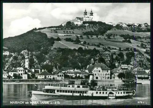 11x AK - Donau-Orte Marbach Maria Taferl Krems Passau -u. Dampfer Johann Strauss