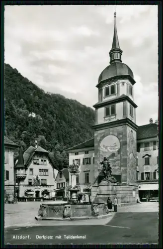 12x AK Konvolut - Schweiz Altdorf Dorfplatz Telldenkmal Luzern Basel und andere
