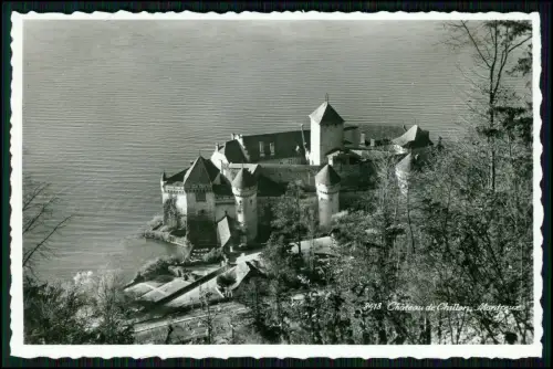 8x Foto AK Konvolut - Montreux Chateau Chillon Alpenpanoramen und andere Schweiz