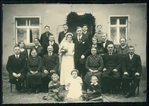 14x Foto - Brautpaare Hochzeit Brautkleid Bräutigam Brautführer Kirche 1930-50er