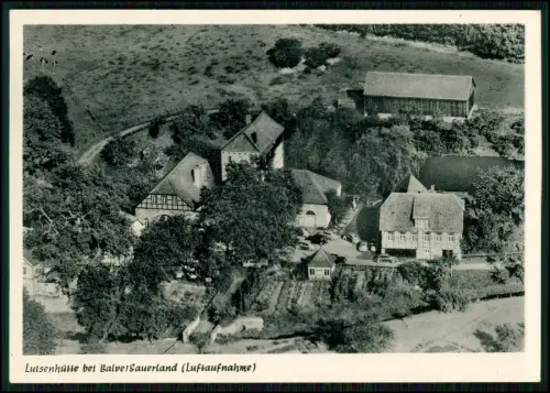 3x AK - Luftaufnahme der Luisenhütte bei Balve Sauerland - u.a. Motive aus Balve