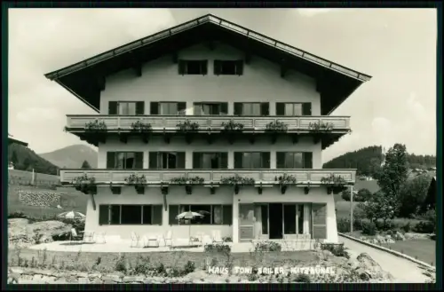 Echt Foto AK - Haus Toni Sailer in Kitzbühel Tirol gelegen in der Bichlstraße 10