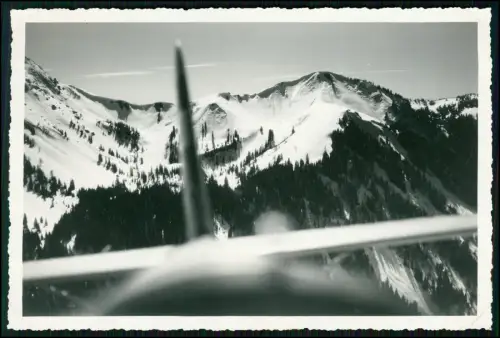 3x RLM Orig. Foto 17x12 Luftaufnahme Flugzeug - Bischleralm beim Tegernsee Alpen