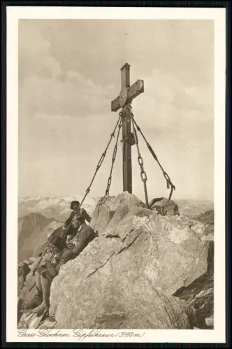 9x AK Gipfelkreuz auf dem Großglockner Bergsteiger - und andere aus der Umgebung